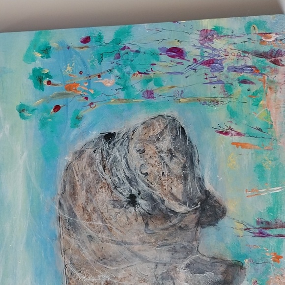 My manatee Painting - Picture 2 of 6